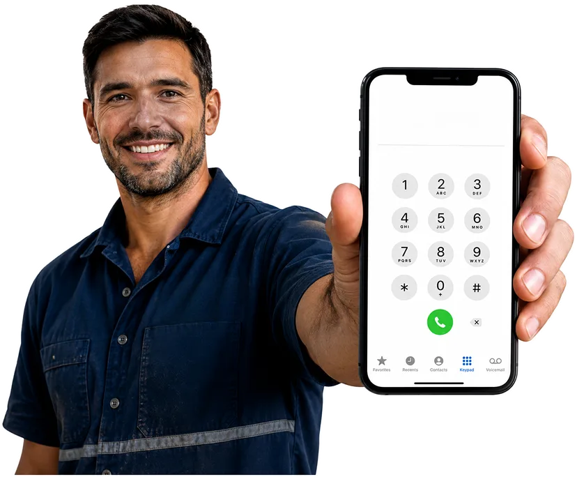 Plumber answering a Annangrove enquiry by phone