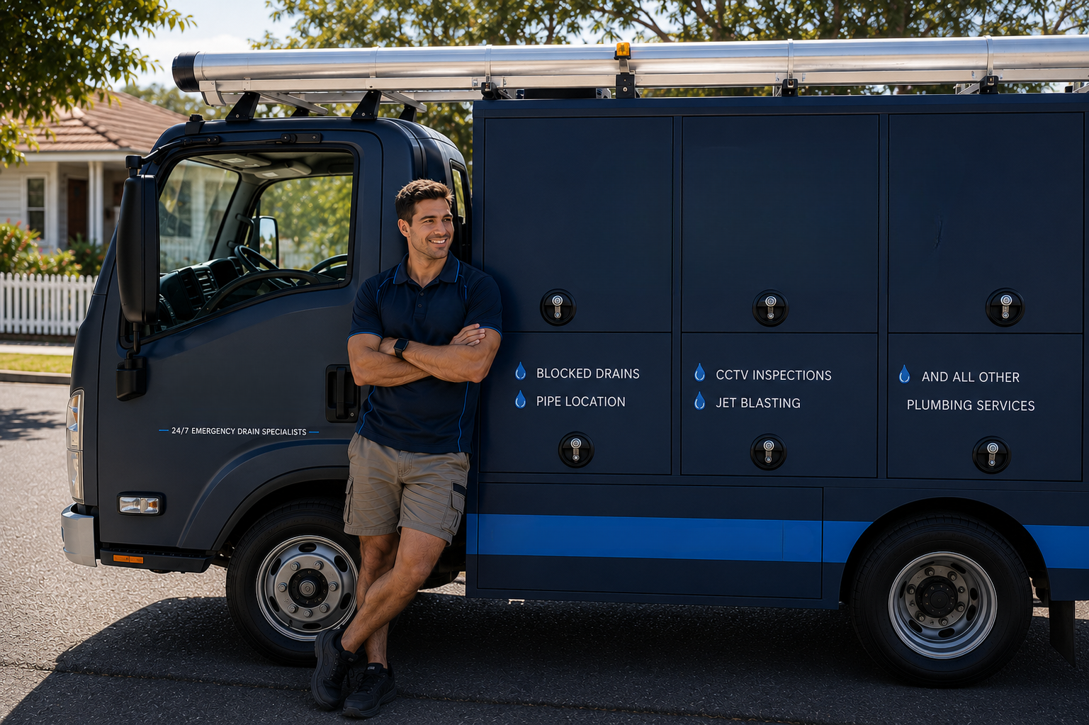 Plumber with Annangrove Blocked Drains van