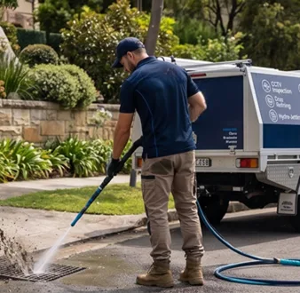 Treating a smelly drain at a Annangrove home